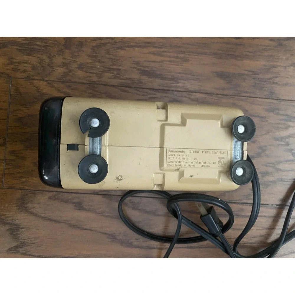 Panasonic Electric Pencil Sharpener KP-88A Desk Top  Auto Stop Vintage
